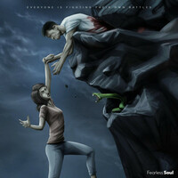 Thumbnail for the Fearless Soul - Everyone Is Fighting Their Own Battles link, provided by host site