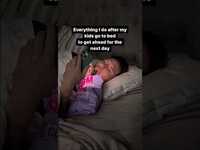 Thumbnail for the Chris Mann - Everything I do after my kids go to bed. Did I forget anything??? 😂☠️#parenting #funny #humor link, provided by host site