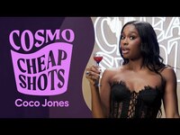 Thumbnail for the Coco Jones - Explains Why Hilary Duff Is The Most Iconic ‘Hilary’ | Cheap Shots | Cosmopolitan link, provided by host site