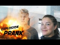Thumbnail for the Tessa Brooks - EXPLOSION PRANK GONE WRONG!!! link, provided by host site