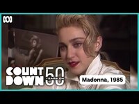 Thumbnail for the Madonna - Extended Interview (1985) | Countdown 50 Years On | ABC iview link, provided by host site