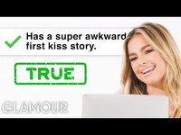 Thumbnail for the Addison Rae - Fact Checks Fans on the Internet | Glamour link, provided by host site