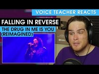 Thumbnail for the Sam Johnson - Falling In Reverse - The Drug In Me Is You (Reimagined) | Voice Teacher Reacts link, provided by host site