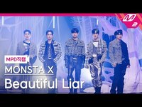 Thumbnail for the Monsta X - [MPD직캠] 몬스타엑스 직캠 8K 'Beautiful Liar' (MONSTA X FanCam) | @MCOUNTDOWN link, provided by host site