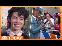 Thumbnail for the Conan Gray - Fans Get Surprised With Concert Tickets on TODAY link, provided by host site