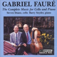 Thumbnail for the Steven Doane - Fauré: Complete Music for Cello & Piano link, provided by host site