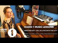 Thumbnail for the Another Sky - Fell In Love with the City (Piano tutorial with Catrin from) link, provided by host site