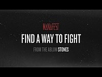 Thumbnail for the Manafest - Find a Way To Fight link, provided by host site