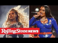 Thumbnail for the Beyoncé - Flexes on Remix of Megan Thee Stallion’s ‘Savage’ | RS News link, provided by host site