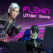 Thumbnail for the Lit Killah - Flexin' link, provided by host site