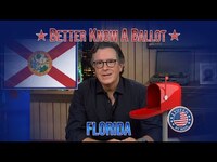Thumbnail for the Stephen Colbert - Florida, Confused About Voting In The 2020 Election? "Better Know A Ballot" Is Here To Help! link, provided by host site