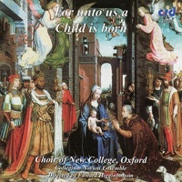 Thumbnail for the Choir of New College Oxford - For Unto Us a Child Is Born link, provided by host site