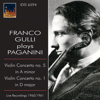 Thumbnail for the Niccolò Paganini - Franco Gulli Plays Paganini (1960, 1961) link, provided by host site