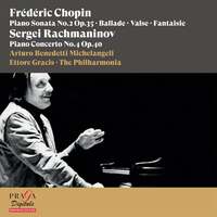 Thumbnail for the Arturo Benedetti Michelangeli - Frédéric Chopin: Piano Sonata No. 2, Ballade, Valse & Fantaisie - Sergei Rachmaninov: Piano Concerto No. 4 link, provided by host site