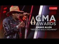 Thumbnail for the Jimmie Allen - "Freedom Was a Highway" | CMA Awards 2021 link, provided by host site