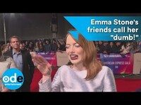 Thumbnail for the Emma Stone - Friends call her "dumb!" link, provided by host site