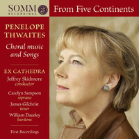 Thumbnail for the Penelope Thwaites - From 5 Continents: Choral Music & Songs link, provided by host site