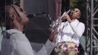 Thumbnail for the Masego - Garden Party link, provided by host site