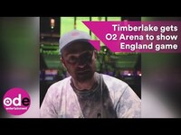 Thumbnail for the Justin Timberlake - Gets O2 Arena to show England game link, provided by host site