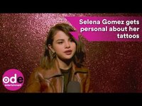 Thumbnail for the Selena Gomez - Gets personal about her tattoo link, provided by host site
