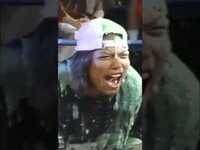 Thumbnail for the Queen Latifah - Gets SLIMED at the end of the 9th annual Nickelodeon Kids’ Choice Awards (May 1996) link, provided by host site