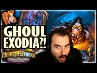Thumbnail for the Kripp - GHOUL EXODIA BUILD?! - Hearthstone Battlegrounds link, provided by host site