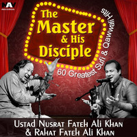 Thumbnail for the Nusrat Fateh Ali Khan - Gin Gin Taare Langdiyan Raatan link, provided by host site
