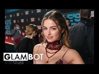 Thumbnail for the Addison Rae - GLAMBOT: at 2021 PCAs | E! Red Carpet & Award Shows link, provided by host site