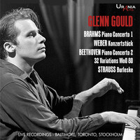 Thumbnail for the Glenn Gould - Glenn Gould Plays Piano Concertos link, provided by host site