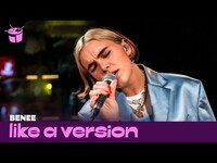 Thumbnail for the BENEE - 'Glitter' (live for Like A Version) link, provided by host site