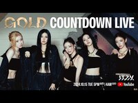 Thumbnail for the ITZY - "GOLD" COUNTDOWN LIVE link, provided by host site