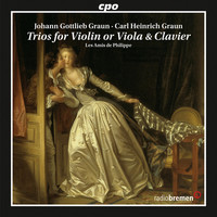 Thumbnail for the Johann Gottlieb Graun - Graun: Trios for Violin or Viola & Clavier link, provided by host site