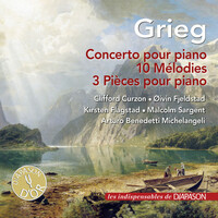 Thumbnail for the Edvard Grieg - Grieg: Concerto pour piano, 10 Mélodies & 3 Pièces pour piano (Les indispensables de Diapason) link, provided by host site