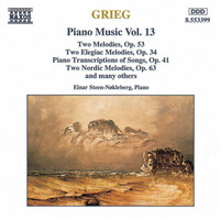 Thumbnail for the Edvard Grieg - Grieg: Piano Music, Vol. 13 link, provided by host site