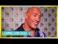 Thumbnail for the Dwayne Johnson - Gushes Over Seeing His Kids' LOVE for Black Adam | E! Red Carpet & Award Shows link, provided by host site