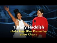 Thumbnail for the Tiffany Haddish - Had a Total Blast Presenting at the Oscars link, provided by host site