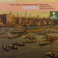 Thumbnail for the Hans-Martin Linde - Handel - Orchestral Works link, provided by host site