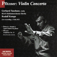 Thumbnail for the Gerhard Taschner - Hans Pfitzner: Violin Concerto link, provided by host site