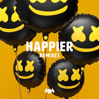 Thumbnail for the Marshmello - Happier - Tim Gunter Remix link, provided by host site