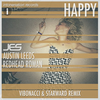 Thumbnail for the Jes - 'Happy' (Vibonacci & Starward Remix) link, provided by host site