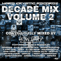 Thumbnail for the How Hard - Hard Kryptic Records Decade Mix, Vol. 2 (Continuously Mixed by How Hard) link, provided by host site