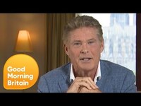 Thumbnail for the David Hasselhoff - Has Some Strong Advice for Close Friend Justin Bieber | Good Morning Britain link, provided by host site