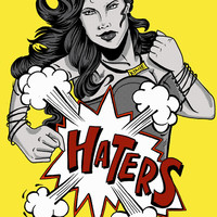 Thumbnail for the Kimie Miner - Haters (Remix) link, provided by host site