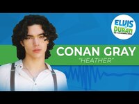 Thumbnail for the Conan Gray - "Heather" | Elvis Duran Live link, provided by host site
