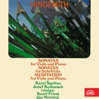 Thumbnail for the Karel Špelina - Hindemith: Viola Sonatas link, provided by host site