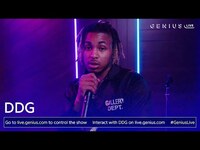 Thumbnail for the Ddg - “Hood Melody” (Live Performance) | Genius Live link, provided by host site