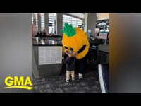 Thumbnail for the Mandy Moore - Husband found the cutest way to entertain their son at the airport link, provided by host site