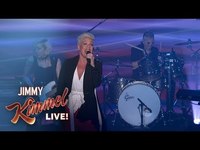 Thumbnail for the P!nk - Hustle link, provided by host site
