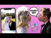 Thumbnail for the Gavin Magnus - I Got Married To My Crush For 24 HOURS CHALLENGE **ROMANTIC WEDDING** 💍 link, provided by host site