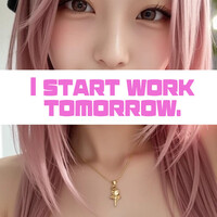Thumbnail for the Makoto - I start work tomorrow. (Remastered 2025) link, provided by host site